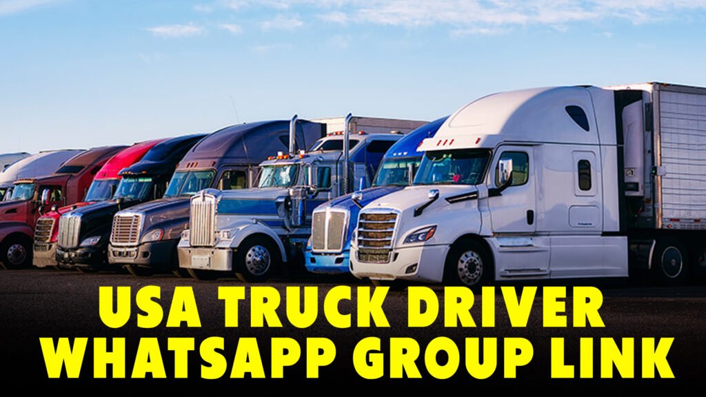 840+ USA Truck Driver Whatsapp Group Link Join 2026